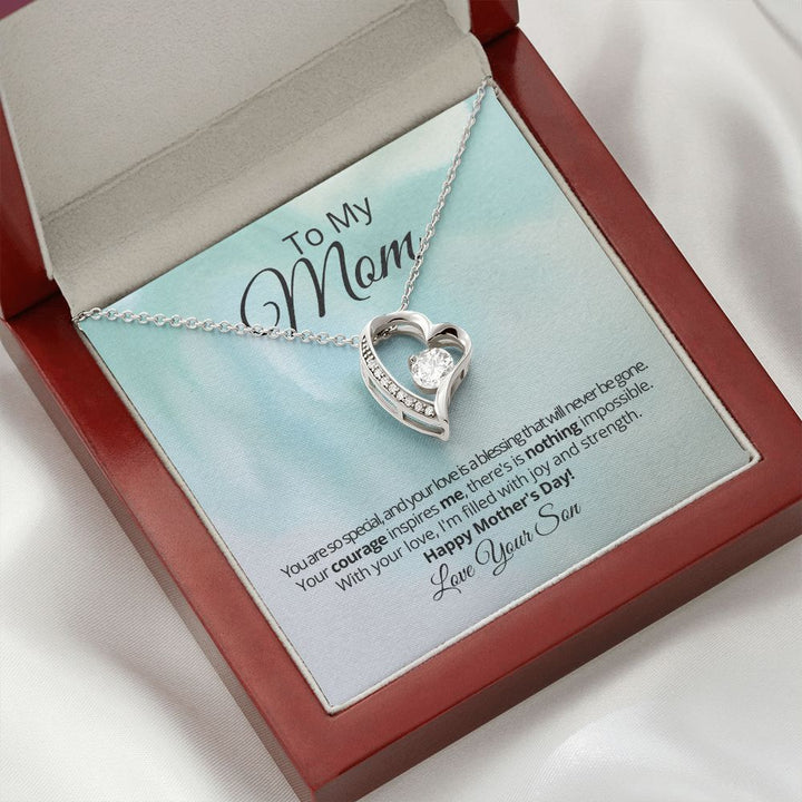 Unique Love Necklace Joy And Strength - Tazloma