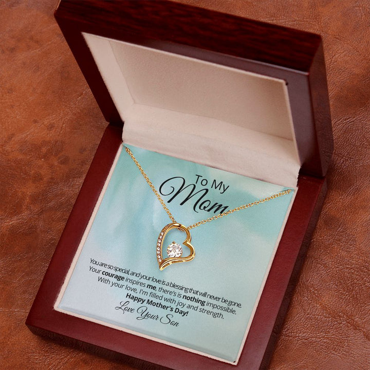 Unique Love Necklace Joy And Strength - Tazloma