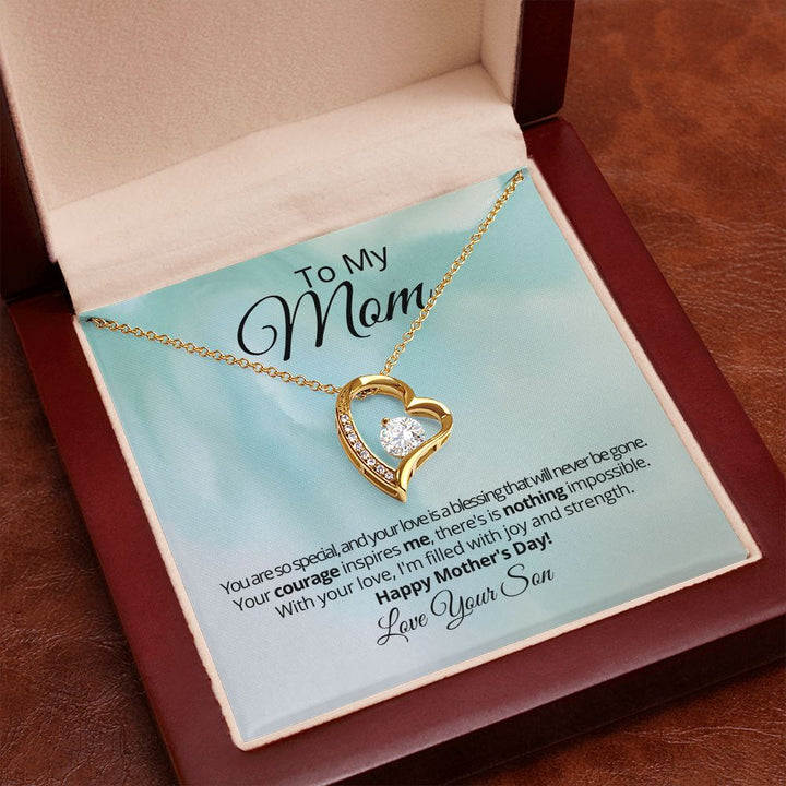 Unique Love Necklace Joy And Strength - Tazloma