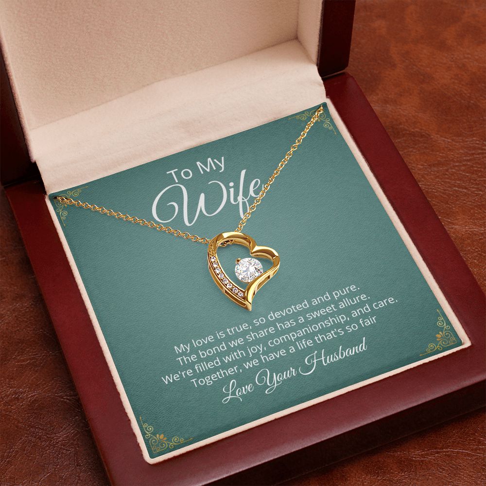 Cherished Necklace Our True Love Bond - Tazloma