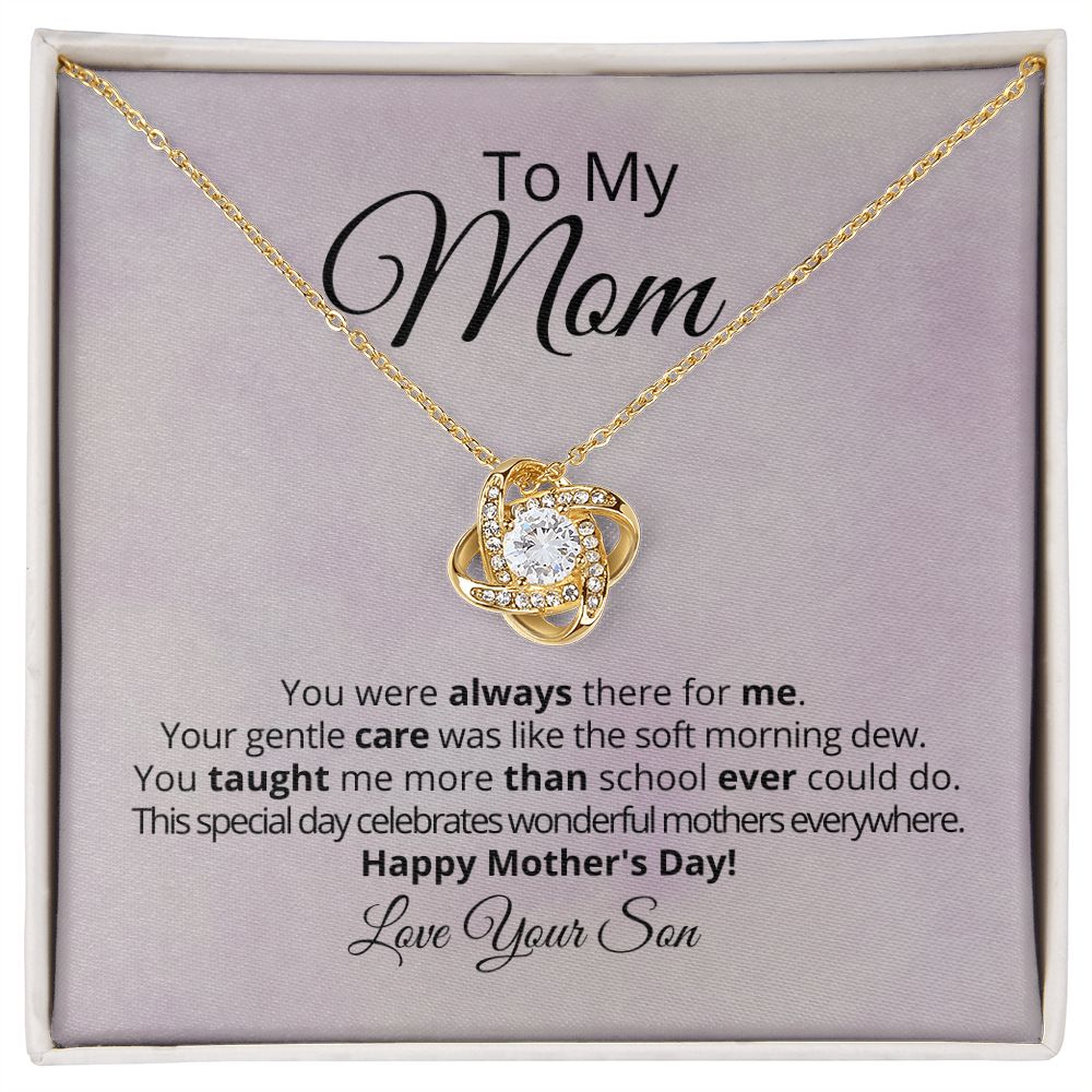 Mom's Care Necklace Cherish And Enlighten - Tazloma