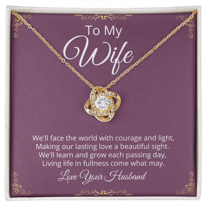Embrace Courage and Light Necklace - Tazloma