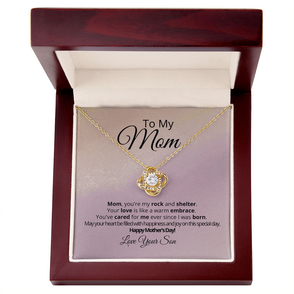 Mom's Embrace Necklace Of Love And Joy - Tazloma