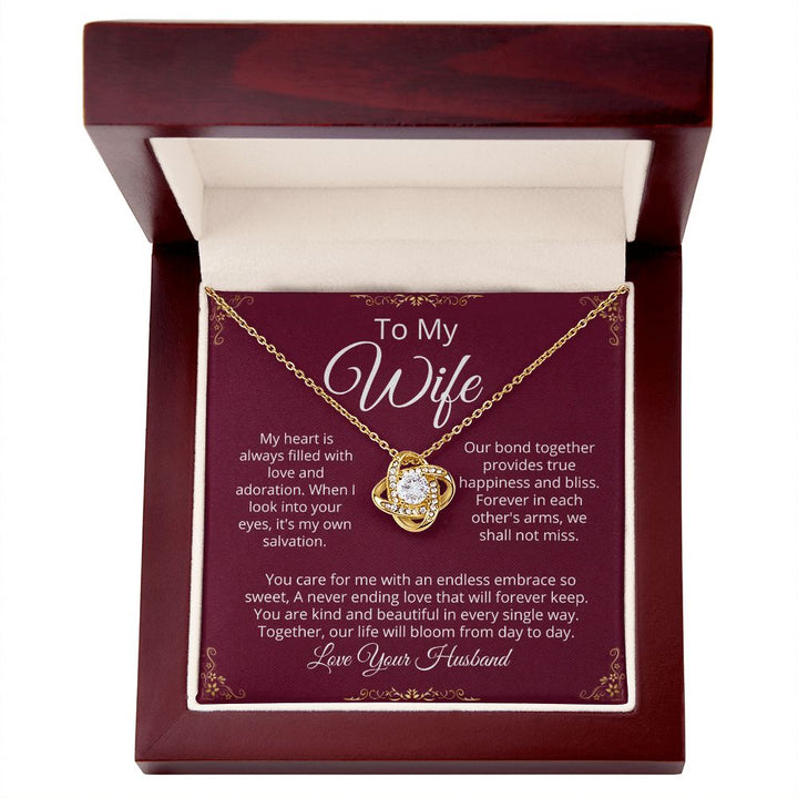 Forever Love Necklace Bliss And Happiness - Tazloma