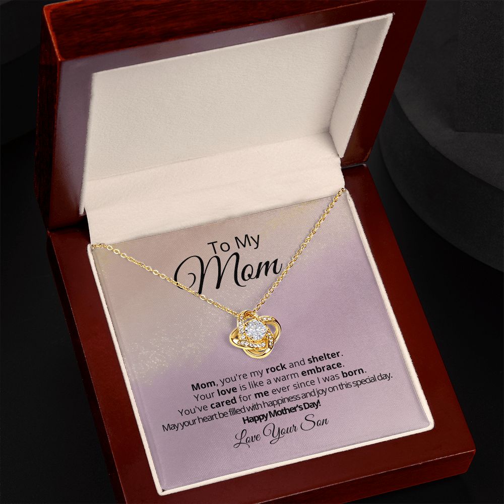 Mom's Embrace Necklace Of Love And Joy - Tazloma