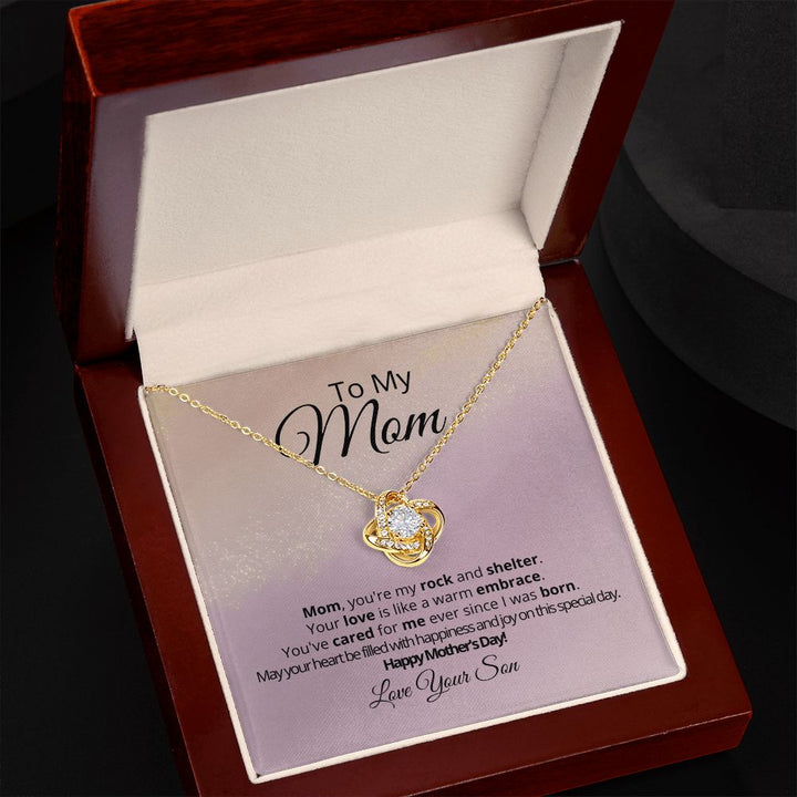 Mom's Embrace Necklace Of Love And Joy - Tazloma