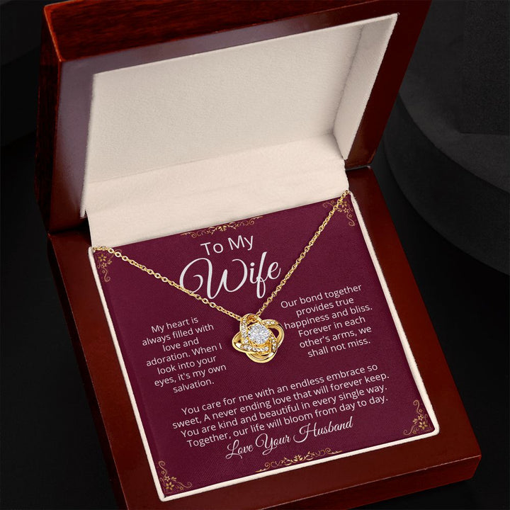 Forever Love Necklace Bliss And Happiness - Tazloma