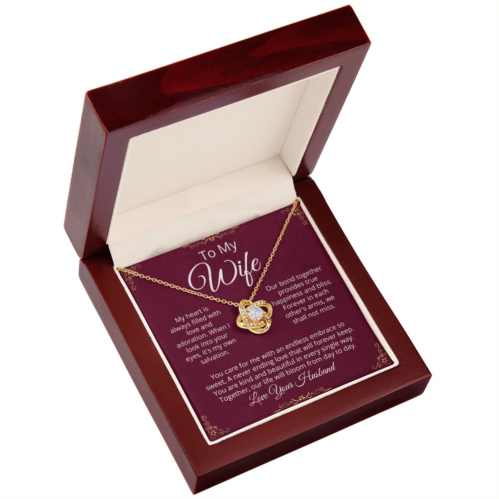 Forever Love Necklace Bliss And Happiness - Tazloma