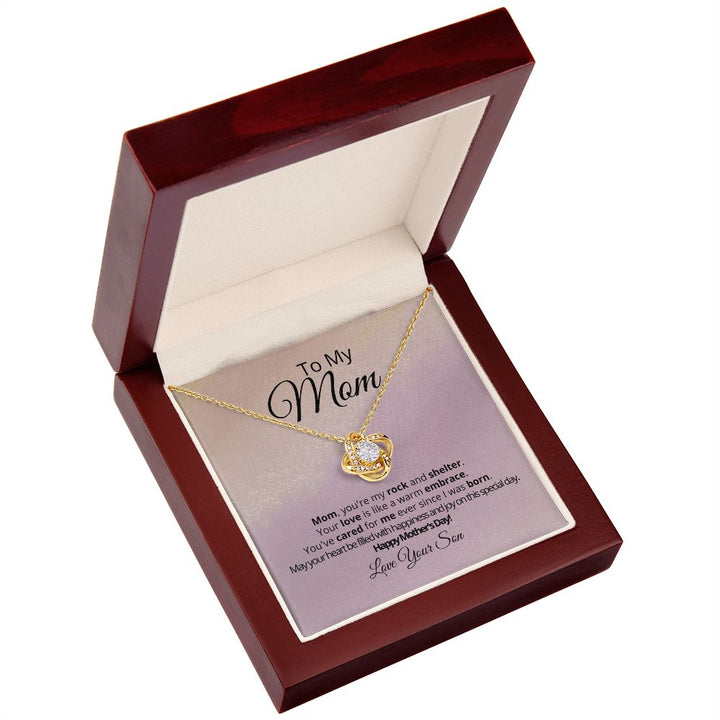 Mom's Embrace Necklace Of Love And Joy - Tazloma