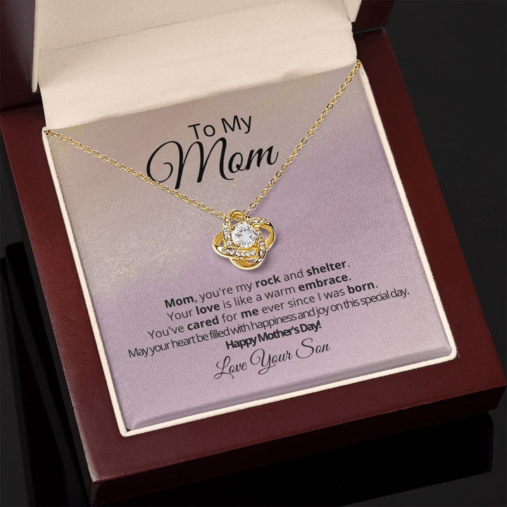 Mom's Embrace Necklace Of Love And Joy - Tazloma