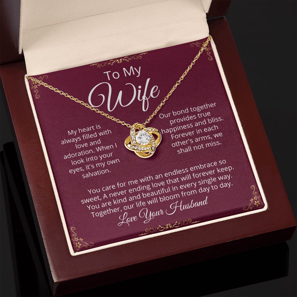 Forever Love Necklace Bliss And Happiness - Tazloma