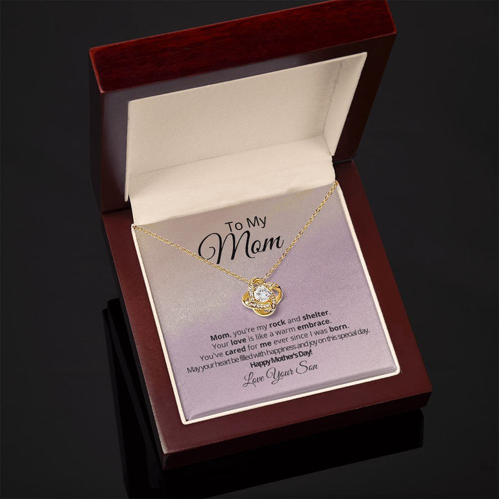 Mom's Embrace Necklace Of Love And Joy - Tazloma