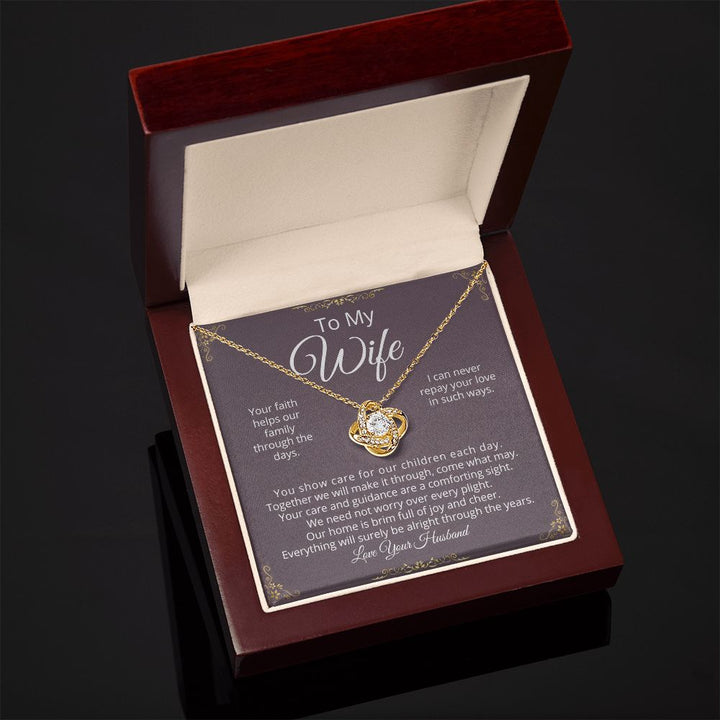 Faith And Care Necklace Uplifting Inspiration - Tazloma