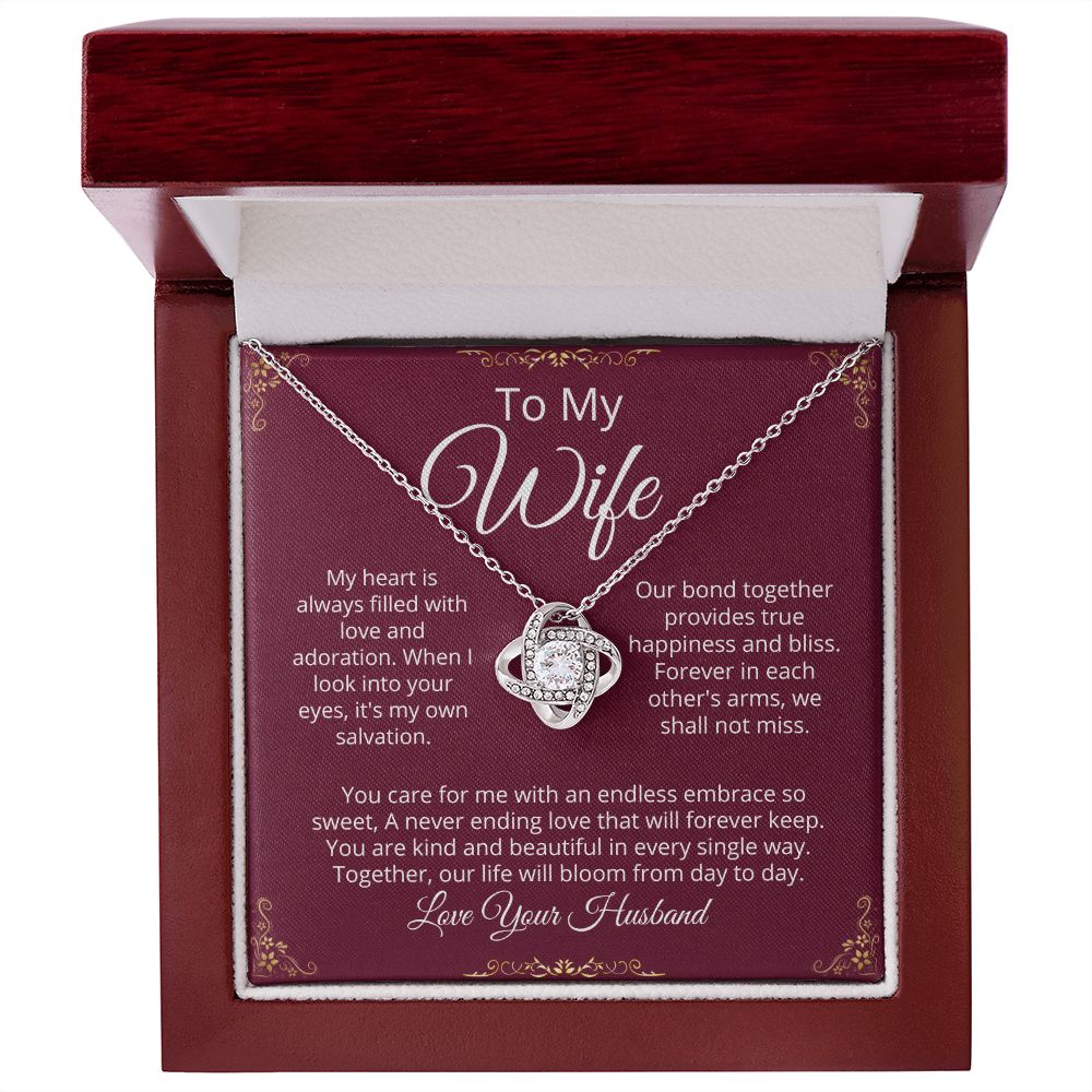 Forever Love Necklace Bliss And Happiness - Tazloma
