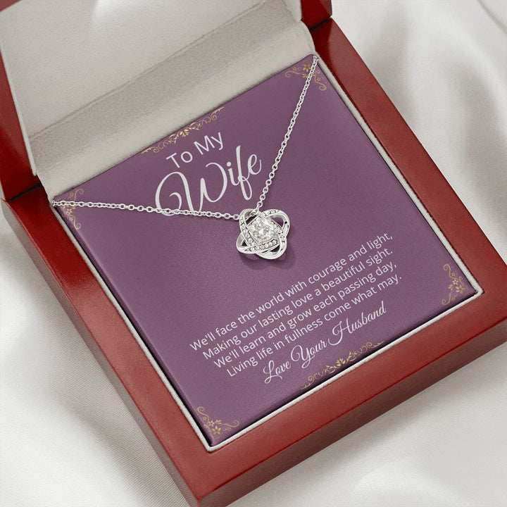 Embrace Courage and Light Necklace - Tazloma