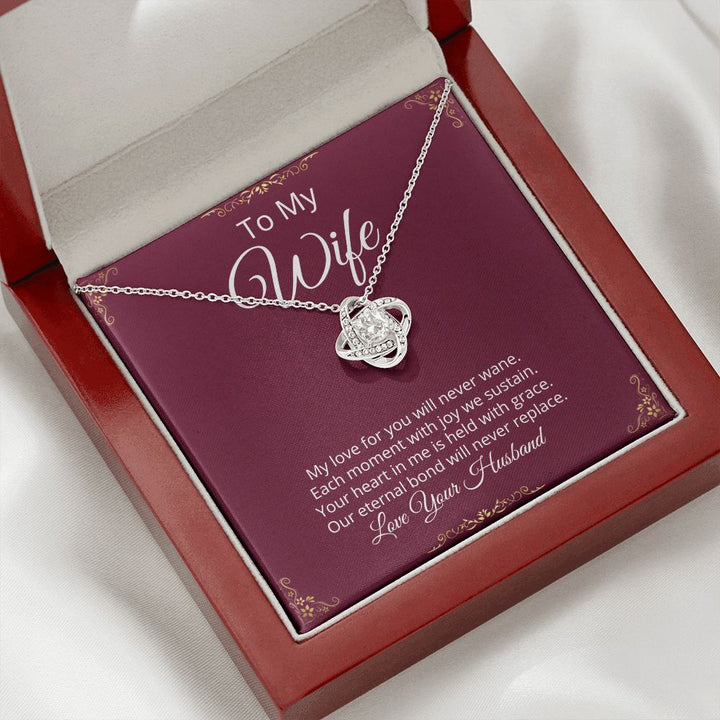 Eternal Bond Necklace A Love Story - Tazloma