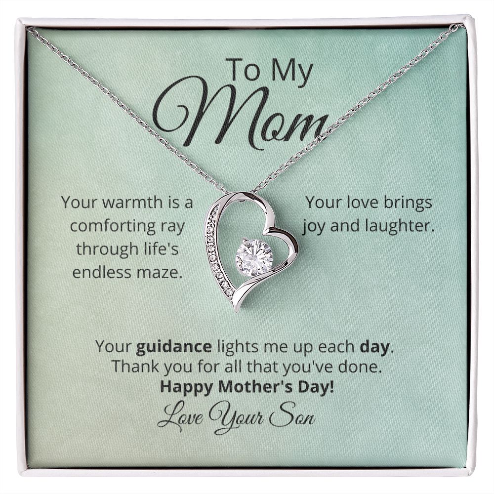 Mom's Comfort Necklace Reassurance And Love - Tazloma