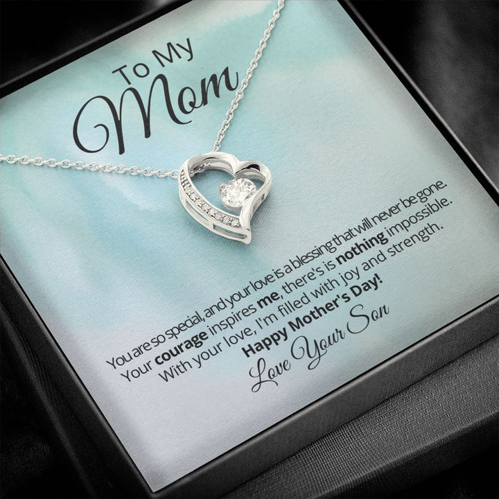 Unique Love Necklace Joy And Strength - Tazloma