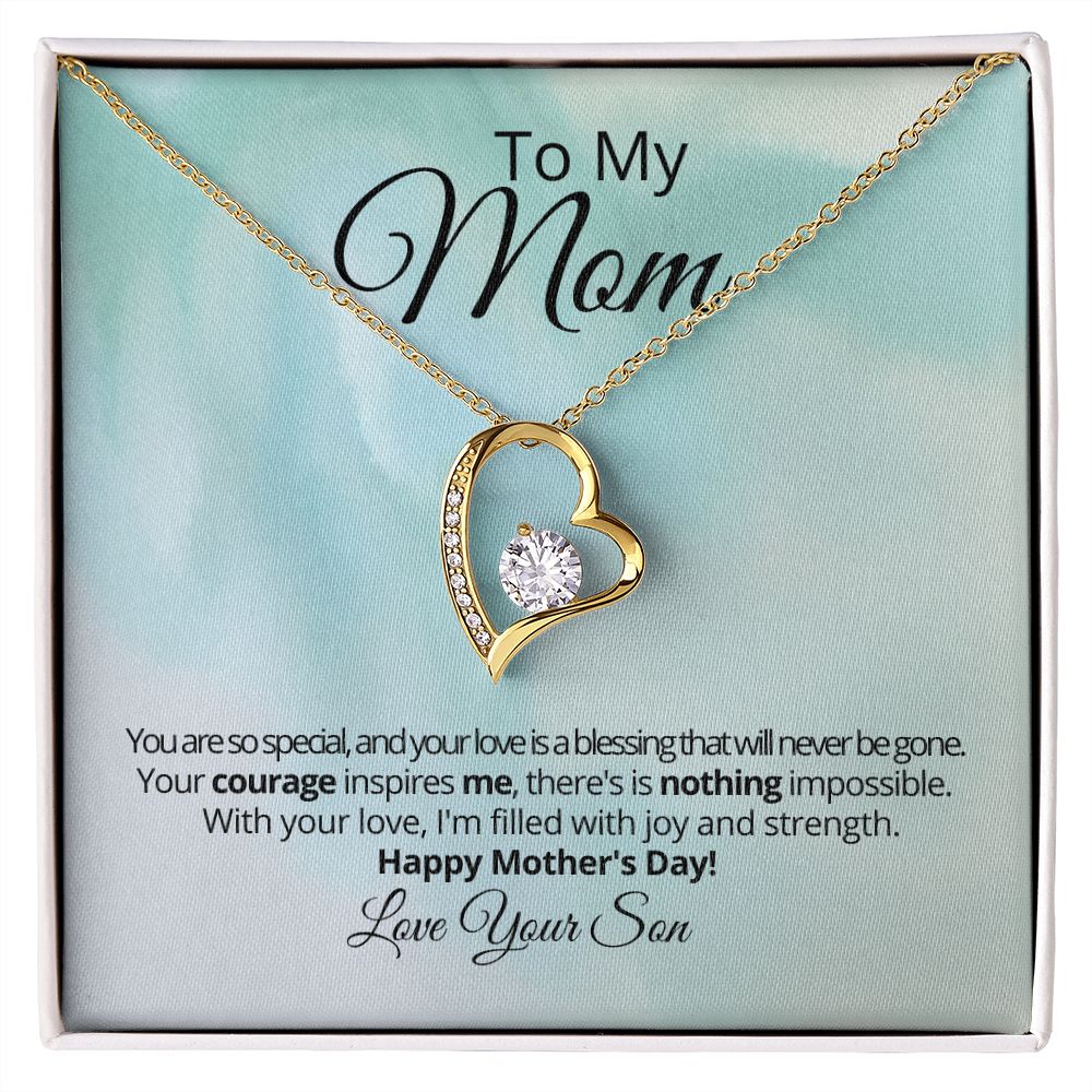 Unique Love Necklace Joy And Strength - Tazloma