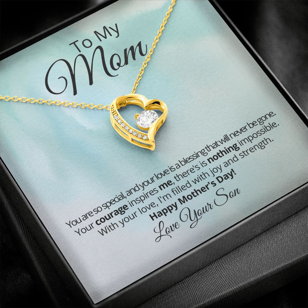 Unique Love Necklace Joy And Strength - Tazloma