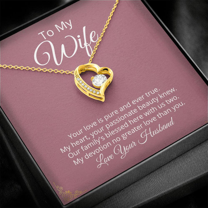 Devoted Love Necklace True And Pure - Tazloma
