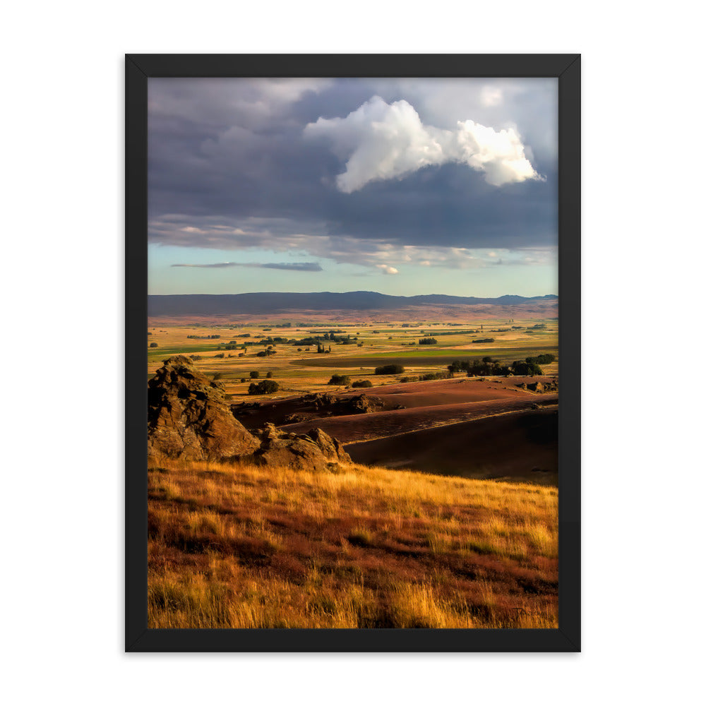 New Zealand  Landscape  Framed Photo - Tazloma