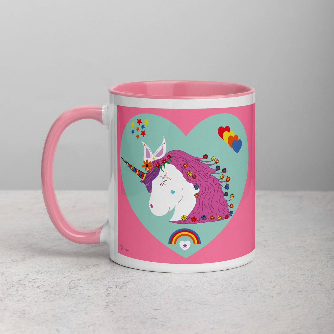 Unicorn Pink Mug - Tazloma