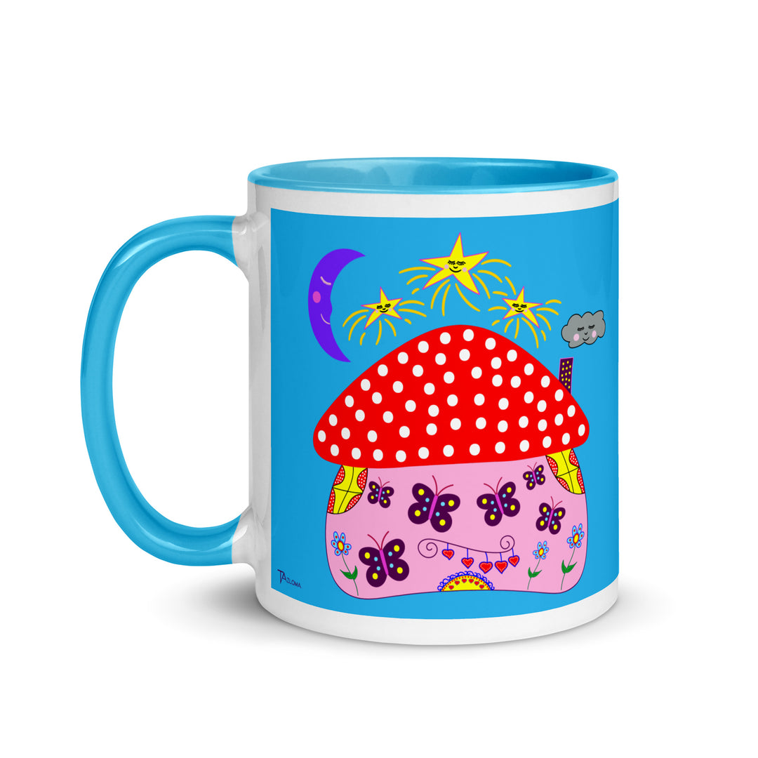 Mushroom Fairy House Mug