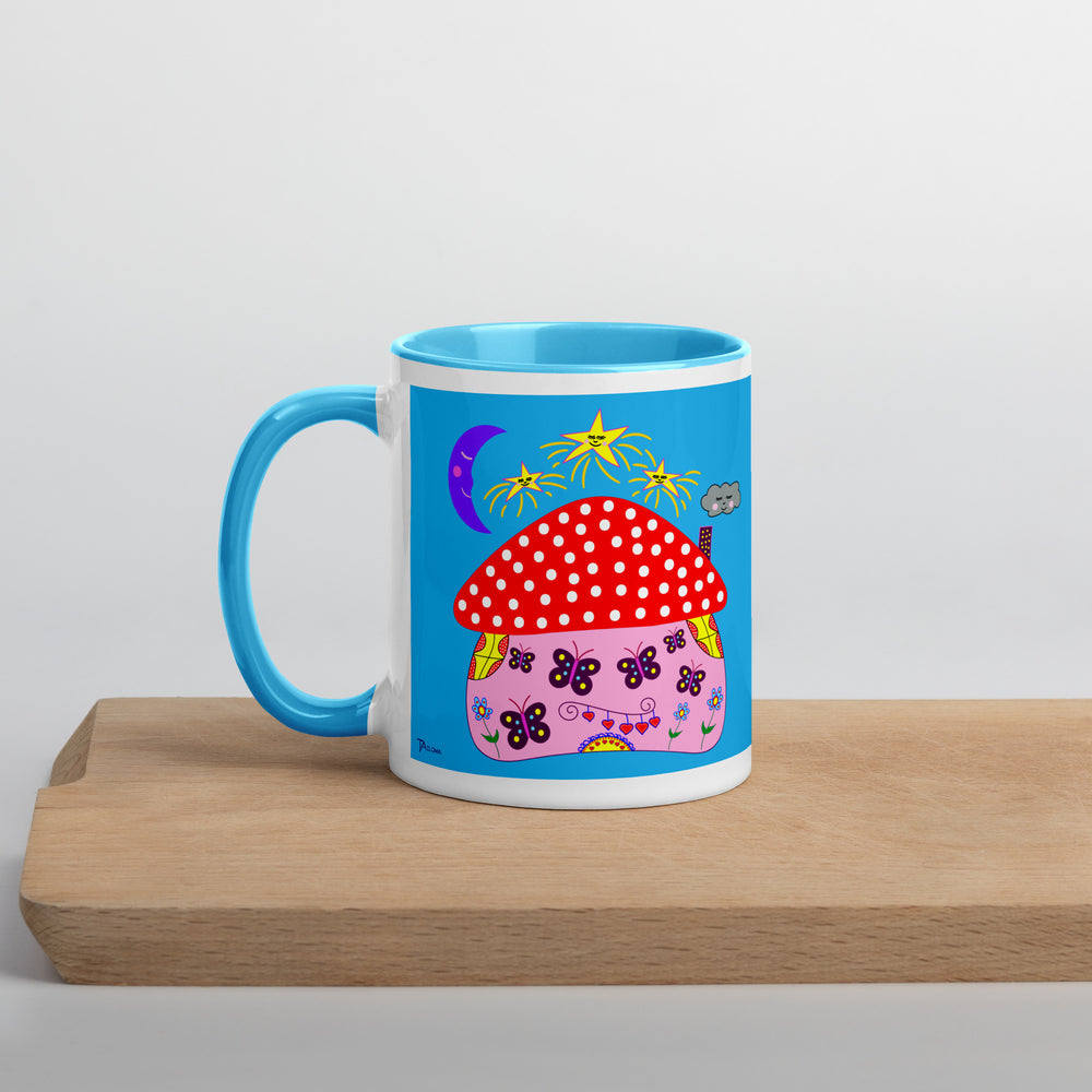 Mushroom Fairy House Mug