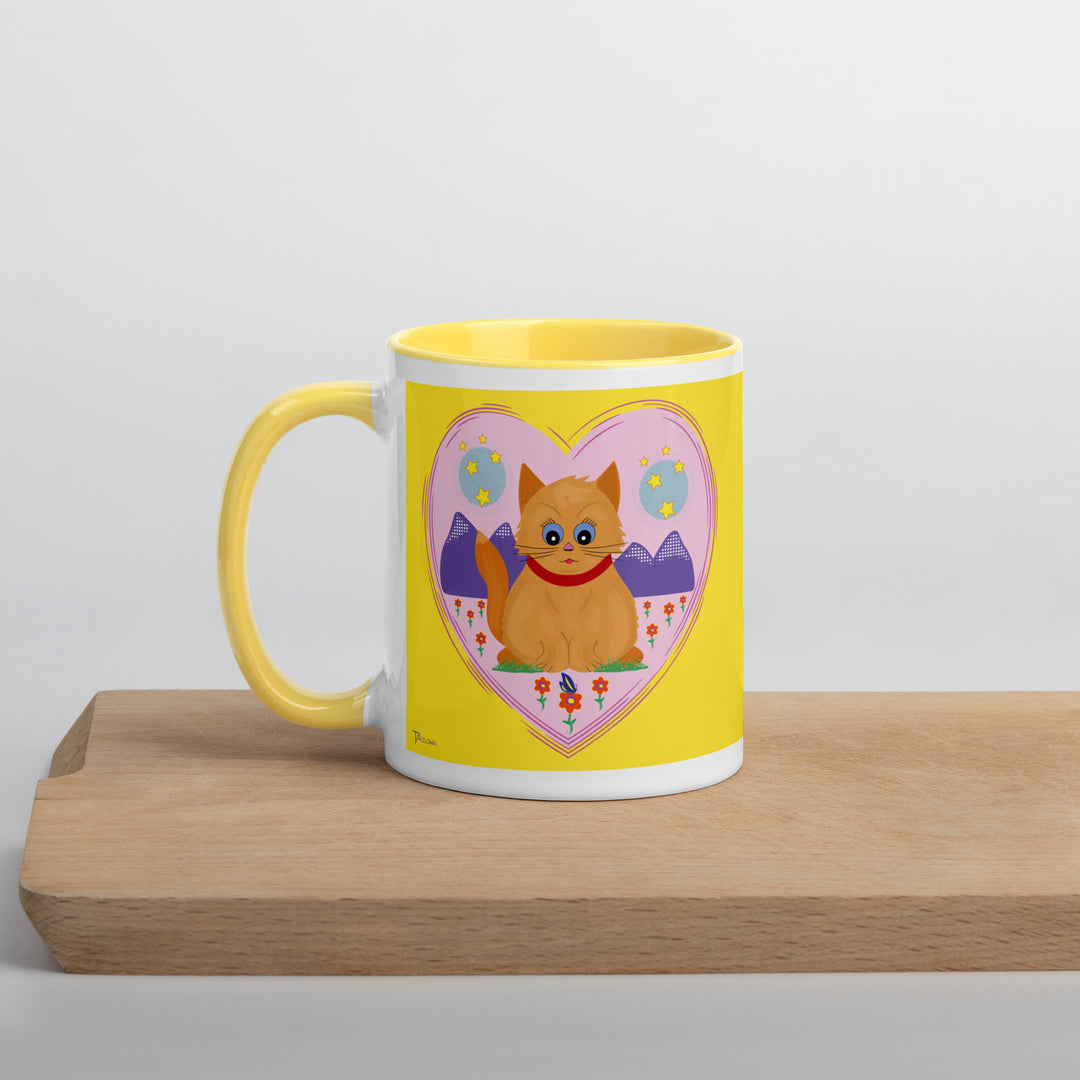 Playful Ginger Cat Mug