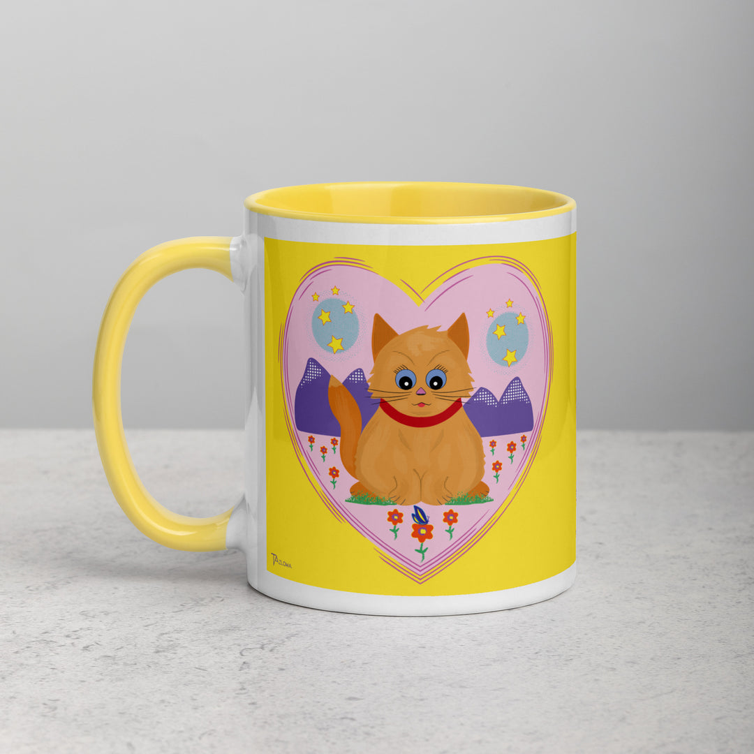 Playful Ginger Cat Mug