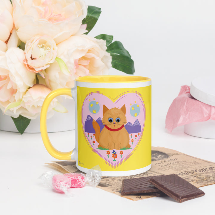 Playful Ginger Cat Mug